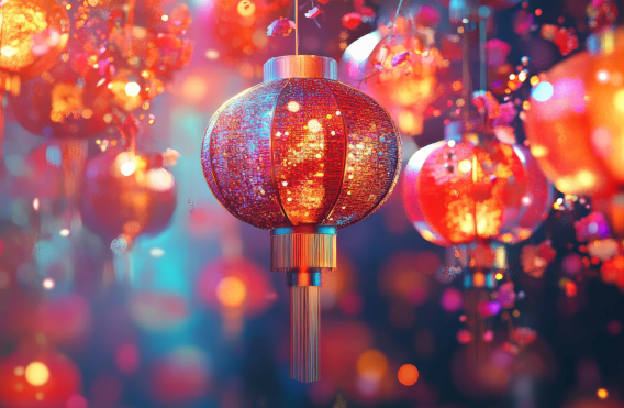 Image de lampion chinois pour illustrer le blog